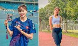 Nhan sắc đời thường hiện đang gây sốt của 'Hoa khôi điền kinh' - Huỳnh Thị Mỹ Tiên