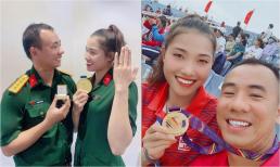 Nữ VĐV gây sốt khi vừa đoạt 2 HCV SEA Games về nước liền được bạn trai cầu hôn