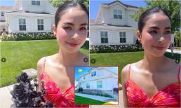 Phạm Hương cập nhật không gian sống mới ở Mỹ, cả rừng hoa nở rộ quanh biệt thự trắng cực gây mê