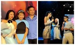 HH Tiểu Vy thể hiện giọng hát tại họp báo, vợ chồng Vân Hugo bị trêu vì diện đồ đôi