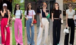 Ai nói bạn phải khoe chân vào mùa hè? Thực tế phối đồ với 'quần dài' cũng rất thời trang, tôn lên đôi chân dài miên