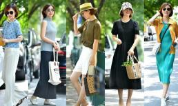 Bước sang hè rồi mới phát hiện ra “ăn mặc đơn giản, tóc không dài quá vai” chính là bí quyết làm đẹp của phụ nữ 50+!