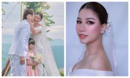 Trang Trần tổ chức hôn lễ hoành tránh với chồng Việt kiều tại Đà Lạt: Cặp đôi hôn nhau đắm đuối