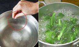 Cho vài giọt này khi luộc bất cứ loại rau gì, rau xanh mướt và giữ nguyên chất dinh dưỡng