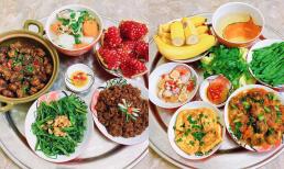 Gần 20 mâm cơm nhà đơn giản nhưng 'cân bằng vị giác', dễ dàng hâm nóng tình cảm gia đình
