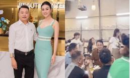 Bắt gặp Phương Oanh cùng Shark Bình dắt các con của nam doanh nhân đi ăn, lại còn nắm tay cực tình cảm 