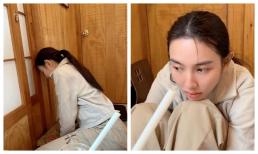 Hình ảnh Hoa hậu Thùy Tiên căng thẳng khi đợi kết quả vụ kiện với chị gái Hoa hậu Đại dương Đặng Thu Thảo