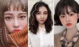 'Mái tóc mái vạn năng', dù là khuôn mặt nhỏ hay khuôn mặt to cũng đều rất đẹp, bạn gái không nên bỏ qua! 