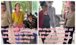 Rộ clip con gái và em ruột cố NSƯT Vũ Linh tranh cãi chuyện để tên ai lập mộ 'Ông hoàng cải lương'