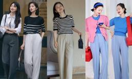 Bỏ quần đen trắng đi, 4 màu này đang mốt, kiểu Tây trẻ trung, phù hợp với phụ nữ trung tuổi