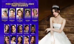 Á hậu Phương Nhi được chuyên trang nhan sắc đình đám Sash Facter dự đoán lọt Top 3 tại Miss International