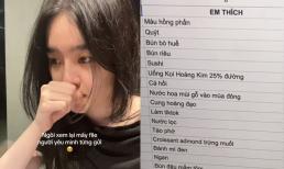 Cô gái khoe được bạn trai lập bảng Exel ghi lại sở thích, dân mạng trêu: 'Sợ nhầm em này với em khác nên mỗi em một file'