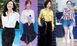 Đừng mặc áo sơ mi quá đàng hoàng, xem Dương Mịch, Lưu Thi Thi, Chương Tử Di 'mở khóa' những cách mặc mới vừa thanh lịch và rất thời trang 