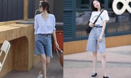 Mặc quần jean này vào mùa hè vừa thời trang vừa giảm tuổi