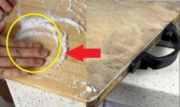 Dù thớt nhà bạn đã dùng bao lâu, chỉ một hành động nhỏ có thể loại bỏ hoàn toàn mùi hôi và ngăn ngừa nấm mốc, thật tuyệt vời