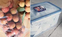 Vải thiều đang vào mùa ngọt và rẻ, làm thế nào để bảo quản vải cả năm mà vẫn ngon, mọng nước?