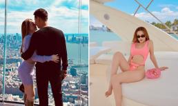 Hot mom Huyền Baby tiếp tục khoe dáng 'bốc lửa' trong chuyến đi Mỹ cùng chồng đại gia