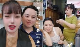 'Cô dâu 62 tuổi' Thu Sao đăng ảnh bên chồng trẻ Hoa Cương, lộ dung mạo thật qua livestream