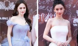 Angelababy 'đụng' Chung Hân Đồng tại sự kiện, 'lép vế' hoàn toàn trước đàn chị hơn gần chục tuổi