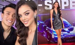 Vợ thủ môn Bùi Tiến Dũng xuất hiện sau khi bị nhắc nhở việc chăm con, nhan sắc được chấm 'điểm 10' 