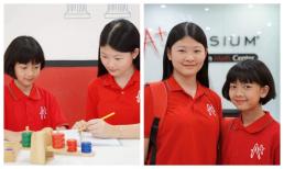 Bà xã Bình Minh khoe loạt ảnh xinh xắn của 2 ái nữ khi đi học, sở hữu hai chi tiết đáng ngưỡng mộ.