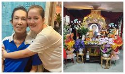 Con gái Vũ Linh thông báo điều đặc biệt trong lễ cúng 100 ngày của ba, bàn thờ nam nghệ sĩ gây xúc động