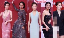 Dàn mỹ nhân Hoa ngữ khoe sắc trên thảm đỏ Liên hoan phim Quốc tế Thượng Hải lần thứ 25