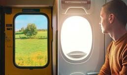 Tại sao cửa kính máy bay và tàu hoả lại có hình bầu dục chứ không phải hình vuông?