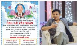 Bố ruột Quý Bình qua đời, dàn sao Việt chia buồn