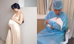 MC Liêu Hà Trinh chính thức hạ sinh con trai đầu lòng, tiết lộ luôn số cân nặng của nhóc tì 
