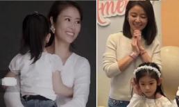 Lâm Tâm Như đăng ảnh ái nữ, mới 6 tuổi nhưng nhìn vóc dáng Cá Heo Nhỏ đã lớn phổng 