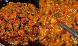Mách bạn 'món tủ' thịt bò sốt cay đậm đà, ấm lòng ngày mưa, chồng con gắp không dừng đũa 