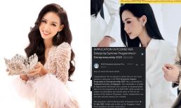 Hoa hậu Bảo Ngọc chính thức nhận học bổng danh giá gần 90 triệu, đã xinh đẹp lại còn giỏi giang khó ai bằng 