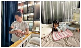 Cường Đô La khoe cận mặt con trai mới sinh, tiết lộ bé Suchin sơ hở là làm điều này với em trai