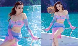 Phương Oanh diện đồ bơi khoe body cực cháy trên du thuyền, Shark Bình dọa 'cẩn thận cá mập'