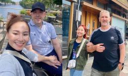 Ca sĩ Thu Phượng cùng ông xã đưa con gái đi chơi, thái độ của bố mẹ chồng Tây gây chú ý  