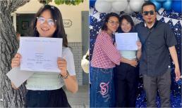 Con gái Diva Hà Trần tốt nghiệp tiểu học tại Mỹ, vóc dáng hiện tại gây sốt