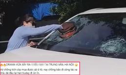 Vụ bắt quả tang ngoại tình đang hot: Vợ dùng mũ bảo hiểm đập vỡ kính xe khiến chồng và 'tiểu tam' run cầm cập
