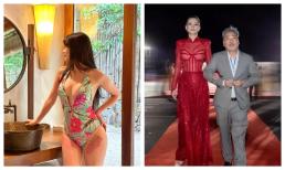 Bạn gái đạo diễn Nguyễn Quang Dũng khoe vòng một phồn thực, hình xăm khủng ngay đùi gây chú ý