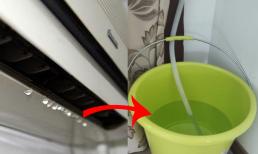 Nước thải từ điều hòa sinh ra từ đâu, có sạch và dùng để uống được không?