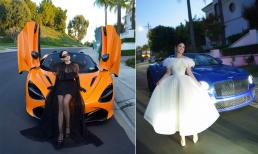 Em gái của Cẩm Ly - ca sĩ Hà Phương khoe dáng đẹp bên hai siêu xe đắt giá 