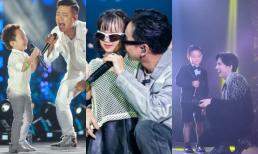 Là nghệ sĩ nổi tiếng nhưng những sao Việt này vẫn bị con chiếm spotlight khi lên sân khấu