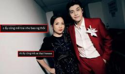 Diva Mỹ Linh thân mật cùng Noo Phước Thịnh, dân mạng: 'Mê trai đẹp không phân biệt tuổi tác'