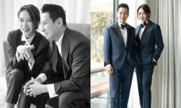 Lý Hải - Minh Hà diện đồ đôi: Chồng phong độ hết nấc, vợ lại ngầu chẳng kém