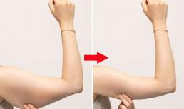 Bắp tay thô đến mấy cũng phải thon gọn với 6 bài tập 'vắt kiệt' mỡ thừa sau nửa tháng 