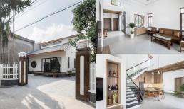 Ngôi nhà gác lửng được ví như 'viên ngọc sáng' giữa làng quê, thiết kế nổi bật kết nối truyền thống và hiện đại 
