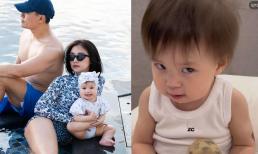 Salim đăng bộ ảnh diện đồ bơi 'đẹp đều' của cả gia đình nhưng lại chê nét này ở 'ái nữ triệu like'