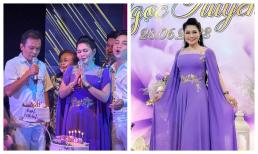 NSƯT Ngọc Huyền đẹp rạng ngời trong sinh nhật tím toàn tập