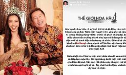 Chủ tịch Miss Grand - ông Nawat chính thức lên tiếng về việc bỏ follow Thùy Tiên