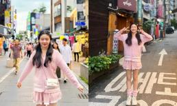 Con gái Quyền Linh lên đồ bánh bèo vẫn xinh nức nở, hành động 'cưa sừng làm nghé' liền gây lụi tim